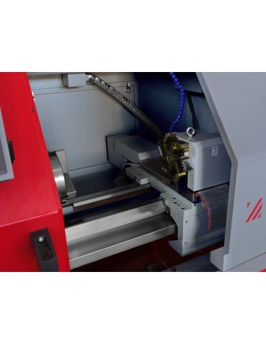 Tornio cnc a controllo numerico siemens x metallo Holzmann cd3675top_400v