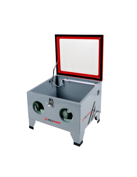2 - Sabbiatrice a cabina da banco 90 litri Holzmann sk90_230v