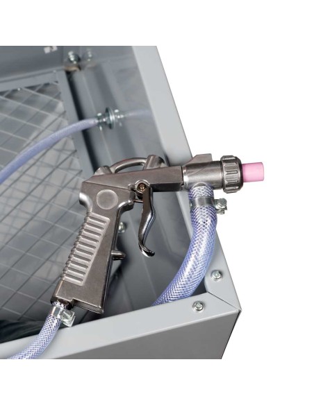 4 - Sabbiatrice a cabina da banco 90 litri Holzmann sk90_230v