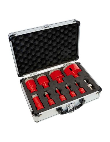 Set 9 frese diamantate x gres 6-68mm Holzmann dtbks6-68