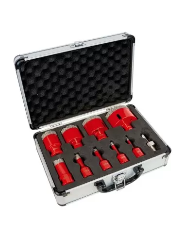 Set 9 frese diamantate x gres 6-68mm Holzmann dtbks6-68