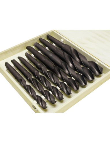 2 - Set 8 punte cono morse hss x metallo cm 24 - 44  Holzmann spsmk34