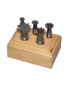 Frese a coda di rondine x metallo 60 gradi 13-16-20-25-32 mm Holzmann ssf5