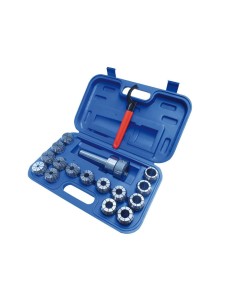 Set mandrino porta pinza frese metallo er40 iso40 3-25mm Holzmann szsiso40er40