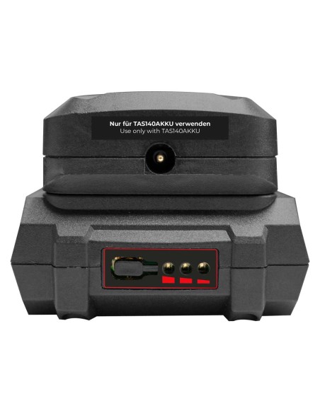 9 - Sega circolare immersione 140mm batteria 20v con accessori Holzmann tas140akku