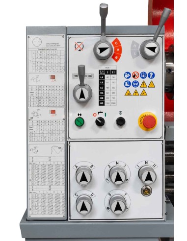 Tornio parallelo x metallo con visualizzatore display Holzmann ed1500kdig_400v