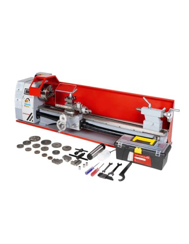 Tornio parallelo x metallo da banco Holzmann ed420fxl_230v