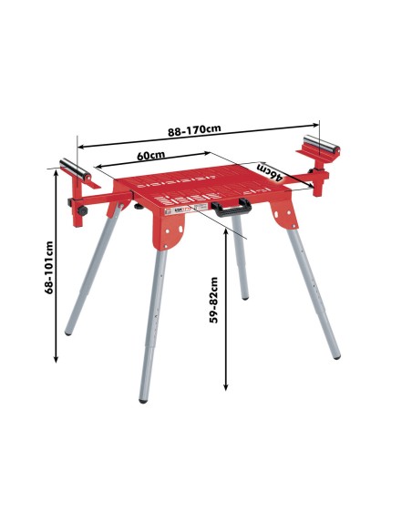 4 - Supporto x troncatrice universale Holzmann usk1710