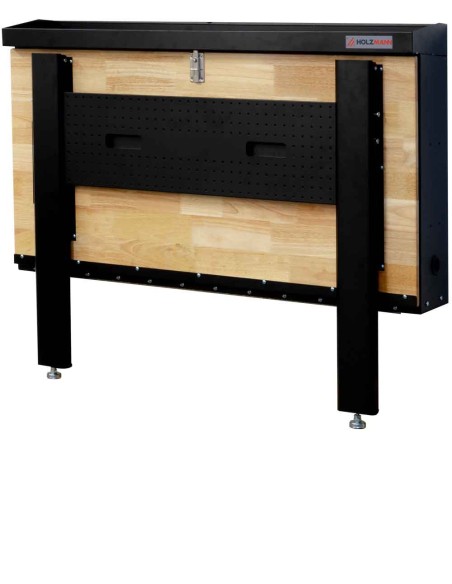 2 - Banco lavoro da parete richiudibile con pannello x chiavi Holzmann wb120fold