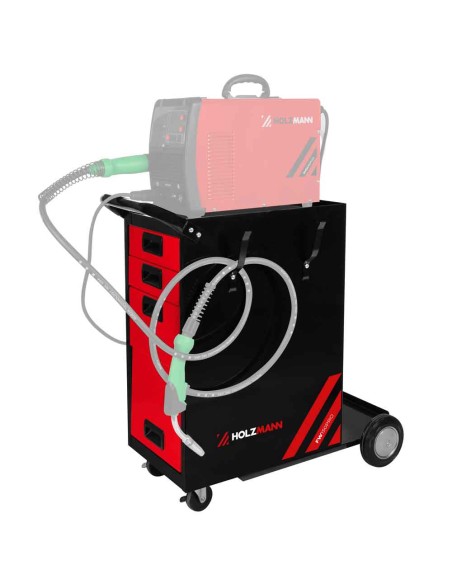 Carrello per saldatrice con cassetti  Holzmann fw150pro