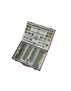 Set maschi e filiere metrici m2-m18 Holzmann gbm110tin