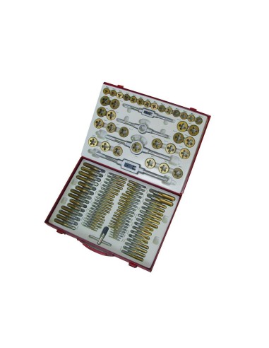 Set maschi e filiere metrici m2-m18 Holzmann gbm110tin