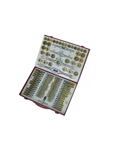 1 - Set maschi e filiere metrici m2-m18 Holzmann gbm110tin