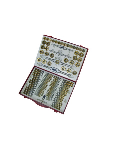 Set maschi e filiere metrici m2-m18 Holzmann gbm110tin