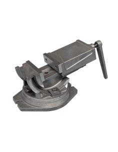 Morsa x macchine utensili con tavola girevole e inclinabile 125mm Holzmann iu125