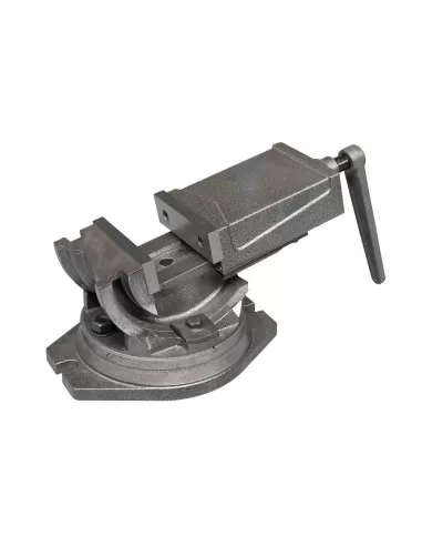 1 - Morsa x macchine utensili con tavola girevole e inclinabile 125mm Holzmann iu125