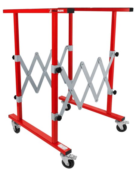 Cavalletto estendibile pieghevole con ruote Holzmann kb100twin
