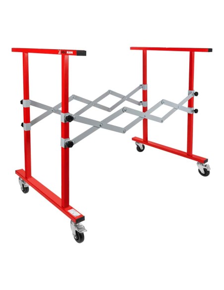 Cavalletto estendibile pieghevole con ruote Holzmann kb100twin