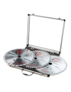 Set 3 lame circolari widia hm x legno 300 z28-z48-z72 Holzmann