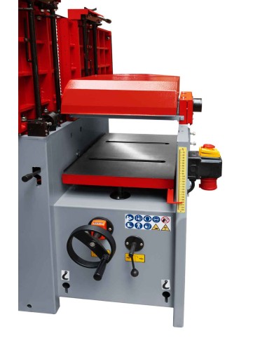 4 - Pialla filo spessore x legno 410mm albero a spirale Holzmann hob410prosmw4_400v