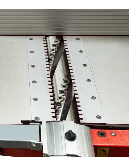 5 - Pialla filo spessore x legno 410mm albero a spirale Holzmann hob410prosmw4_400v