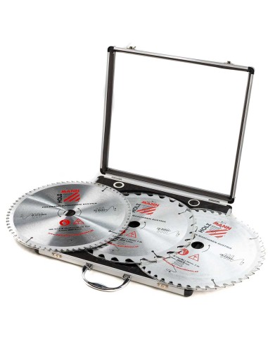 Set 3 lame circolari widia hm x legno 315 z28-z48-z72 Holzmann