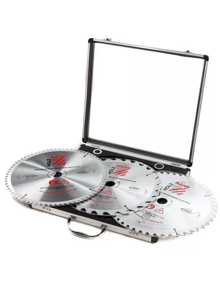 1 - Set 3 lame circolari widia hm x legno 315 z28-z48-z72 Holzmann