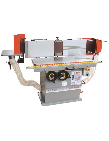 Levigatrice nastro oscillante legno aspirazione Holzmann kos3000c_400v