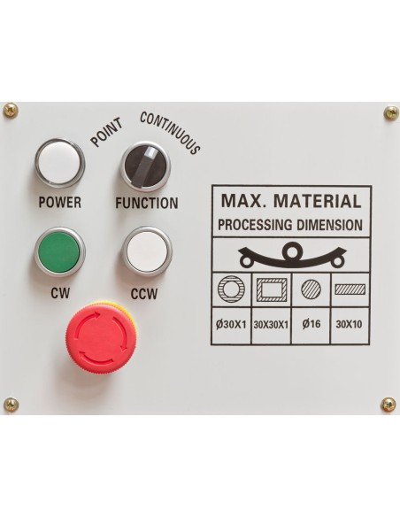 Macchina centinatrice curvaprofilii motorizzata Holzmann rbm30_400v