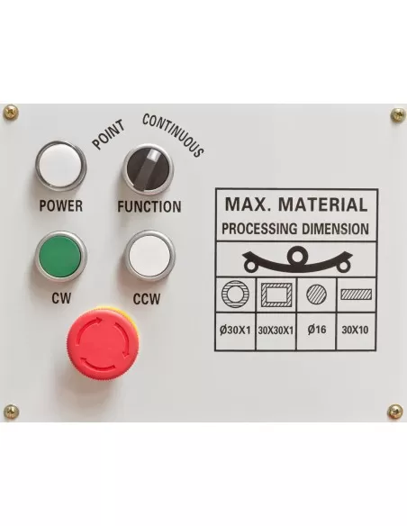 Macchina centinatrice curvaprofilii motorizzata Holzmann rbm30_400v