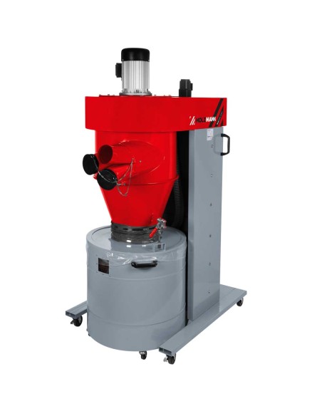 Aspiratore trucioli ciclonico carrellato Holzmann rle2200_400v