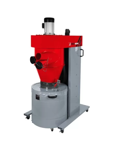 Aspiratore trucioli ciclonico carrellato Holzmann rle2200_400v