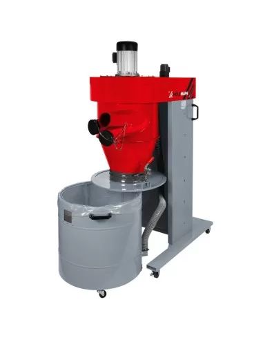 Aspiratore trucioli ciclonico carrellato Holzmann rle2200_400v