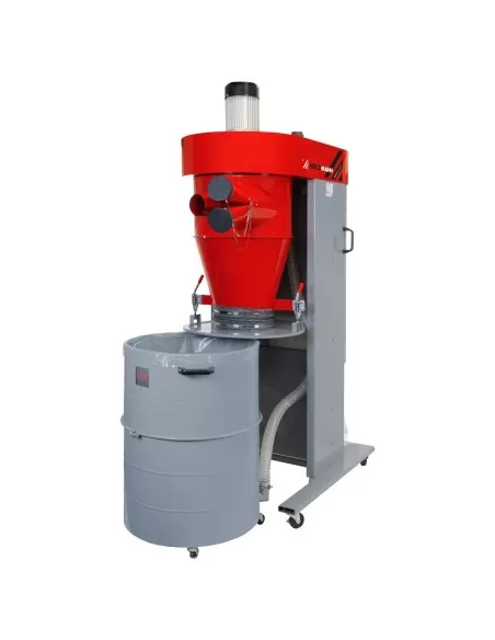 Aspiratore trucioli ciclonico carrellato Holzmann rle3000_400v Aspiratore trucioli ciclonico carrellato Holzmann rle3000_400v