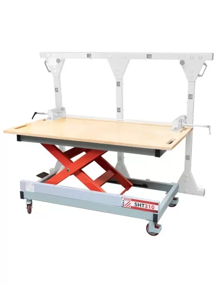 1 - Tavolo elevatore mobile universale 310kg Holzmann sht310