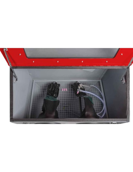Sabbiatrice a cabina 220 litri Holzmann sk220_230v