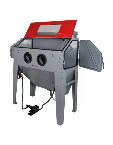 Sabbiatrice a cabina con aspiratore 420 litri Holzmann sk420_230v