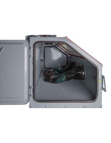 Sabbiatrice a cabina con aspiratore 420 litri Holzmann sk420_230v