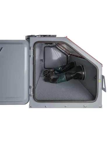 Sabbiatrice a cabina con aspiratore 420 litri Holzmann sk420_230v