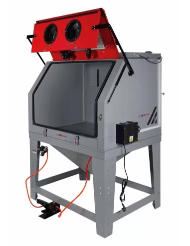 Sabbiatrice a cabina con aspiratore 825 litri Holzmann sk990_230v