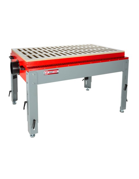 Banco x levigatura con aspiratore x legno Holzmann ssat150h
