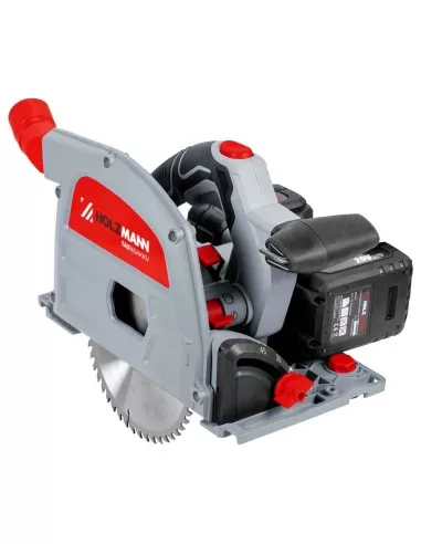 2 - Sega circolare immersione 165mm batteria 2x20v Holzmann tas165akku