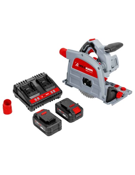 Sega circolare immersione 165mm batteria 2x20v Holzmann tas165akku