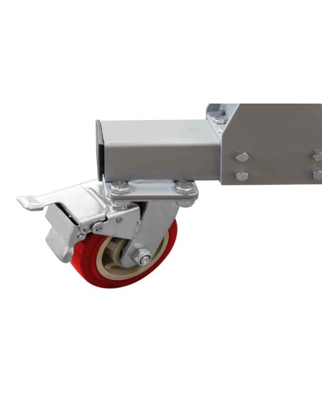 Carrello rastrelliera mobile estendibile per pannelli Holzmann taw70duo