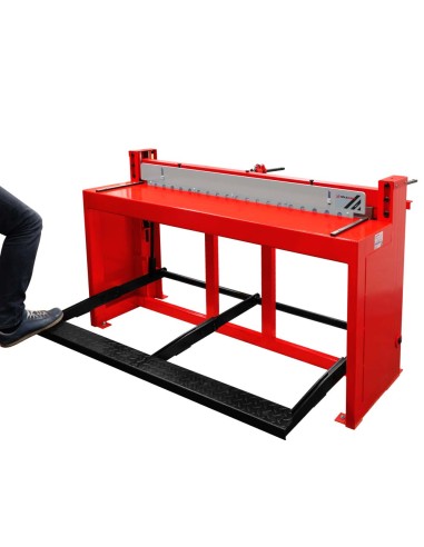 Cesoie manuale a pedale x lamiera 1320x1,25 mm Holzmann tbs1320n