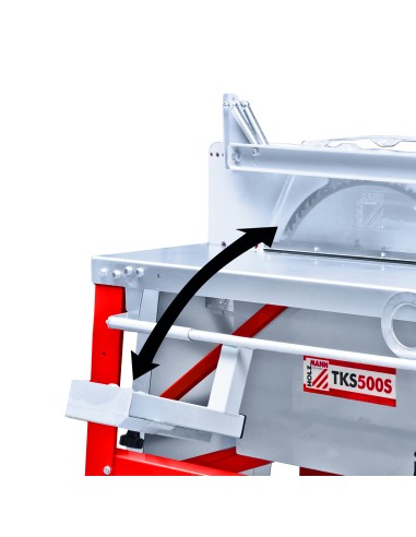 Banco sega da cantiere 500mm 4200w Holzmann tks500s_400v