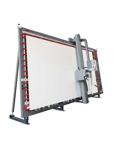 Sezionatrice verticale x pannelli in legno 4.2x2.2mt Holzmann vps4222_400v