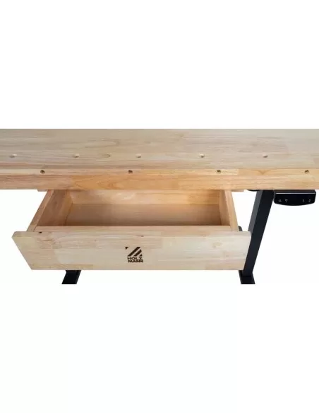 4 - Banco da lavoro in legno regolabile in altezza x falegnameria wb150elift_230v 4 - Banco da lavoro in legno regolabile in altezza x falegnameria wb150elift_230v