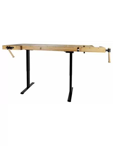 2 - Banco da lavoro in legno regolabile in altezza x falegnameria wb210elift_230v 2 - Banco da lavoro in legno regolabile in altezza x falegnameria wb210elift_230v