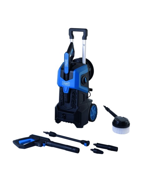 3 - Idropulitrice elettrica 180bar 480 l/h acqua fredda 2400w Scheppach shd180